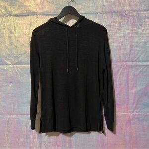 Aritzia Wilfred Free Light-weight Hoodie Black Women Size XXS